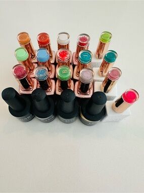 Colorful Nail Art Gel Polish Set - Multicolor